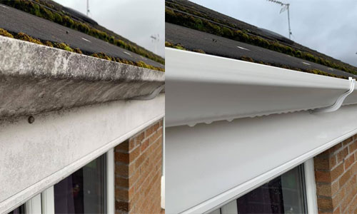 fascia-cleaning-11 Before and after fascia and soffit cleaning in Winchester