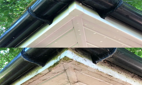 upvc-cleaning-0 Clean white uPVC fascias and soffits after professional cleaning